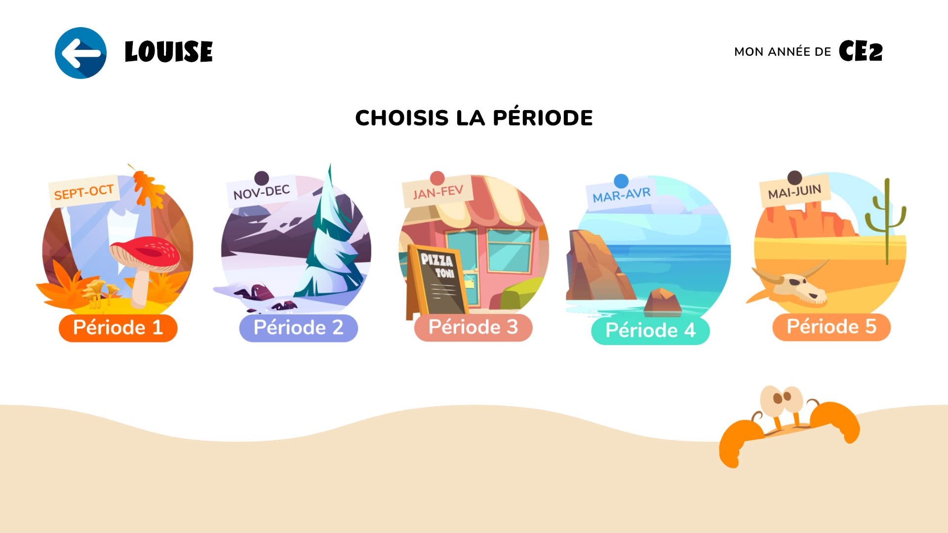 Réviser toute l'année scolaire, période par période